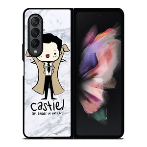 CASTIEL ANGEL OF THE LORD MARBLE Samsung Galaxy Z Fold 3 Case Cover