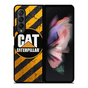 CATERPILLAR TRACTOR CAT LOGO ICON Samsung Galaxy Z Fold 3 Case Cover CATERPILLAR TRACTOR CAT LOGO ICON Samsung Galaxy Z Fold 3 Case Cover