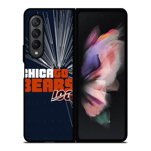 CHICAGO BEARS ICON Samsung Galaxy Z Fold 3 Case Cover CHICAGO BEARS ICON Samsung Galaxy Z Fold 3 Case Cover