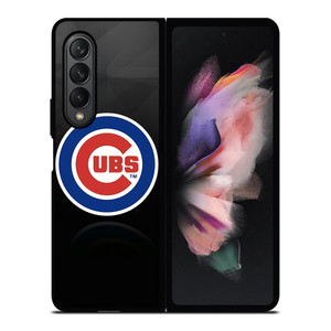 CHICAGO CUBS REFLECTED LOGO Samsung Galaxy Z Fold 3 Case Cover