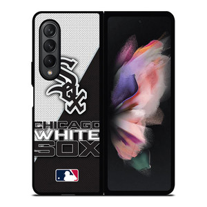 CHICAGO WHITE SOX MLB LOGO Samsung Galaxy Z Fold 3 Case Cover CHICAGO WHITE SOX MLB LOGO Samsung Galaxy Z Fold 3 Case Cover
