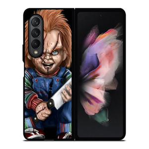 CHUCKY WITH KNIFE Samsung Galaxy Z Fold 3 Case Cover