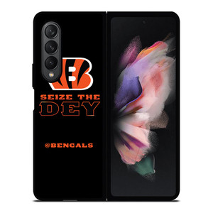 CINCINNATI BENGALS LOGO Samsung Galaxy Z Fold 3 Case Cover