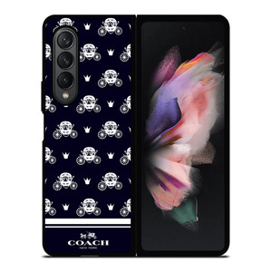 COACH NEW YORK CART Samsung Galaxy Z Fold 3 Case Cover