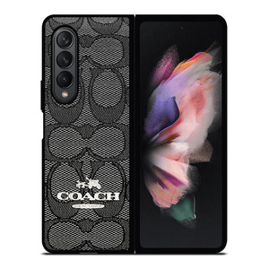 COACH NEW YORK CHARLIE SIGNATURE Samsung Galaxy Z Fold 3 Case Cover COACH NEW YORK CHARLIE SIGNATURE Samsung Galaxy Z Fold 3 Case Cover