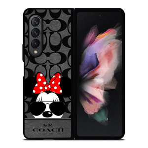COACH NEW YORK DISNEY MICKEY MOUSE Samsung Galaxy Z Fold 3 Case Cover