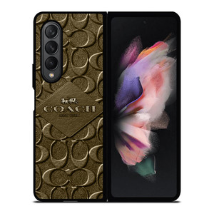 COACH NEW YORK LOGO Samsung Galaxy Z Fold 3 Case Cover