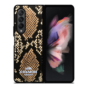 COACH NEW YORK SIGNATURE CITY Samsung Galaxy Z Fold 3 Case Cover