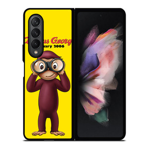 CURIOUS GEORGE CARTOON Samsung Galaxy Z Fold 3 Case Cover