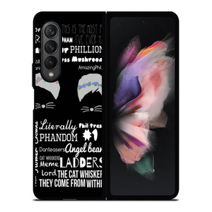 DAN AND PHIL QOTE Samsung Galaxy Z Fold 3 Case Cover DAN AND PHIL QOTE Samsung Galaxy Z Fold 3 Case Cover