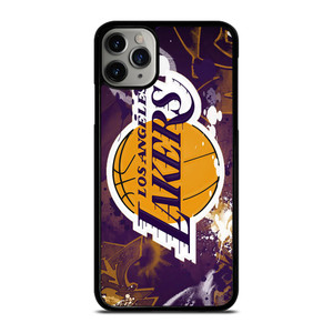 LA LAKERS ART LOGO iPhone 11 Pro Max Case Cover LA LAKERS ART LOGO iPhone 11 Pro Max Case Cover