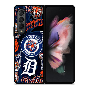 DETROIT TIGERS BASEBALL COLLAGE Samsung Galaxy Z Fold 3 Case Cover DETROIT TIGERS BASEBALL COLLAGE Samsung Galaxy Z Fold 3 Case Cover