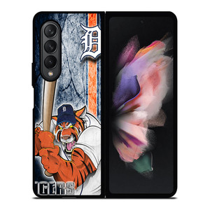 DETROIT TIGERS TEAM MASCOT Samsung Galaxy Z Fold 3 Case Cover DETROIT TIGERS TEAM MASCOT Samsung Galaxy Z Fold 3 Case Cover
