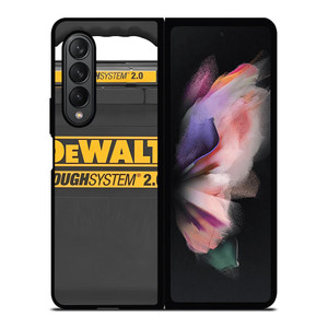 DEWALT LOGO TOUGH SYSTEM ICON Samsung Galaxy Z Fold 3 Case Cover DEWALT LOGO TOUGH SYSTEM ICON Samsung Galaxy Z Fold 3 Case Cover