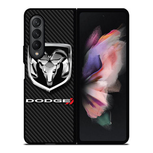 DODGE RAM CARBON Samsung Galaxy Z Fold 3 Case Cover