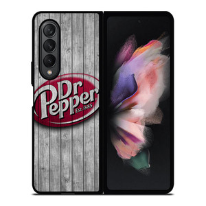 DR PEPPER WOODEN LOGO Samsung Galaxy Z Fold 3 Case Cover