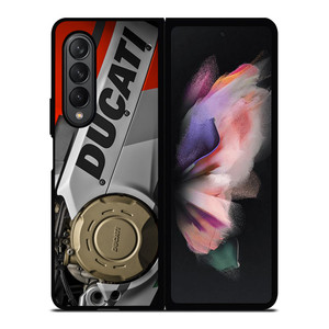 DUCATI BODY MOTOR ICON Samsung Galaxy Z Fold 3 Case Cover DUCATI BODY MOTOR ICON Samsung Galaxy Z Fold 3 Case Cover