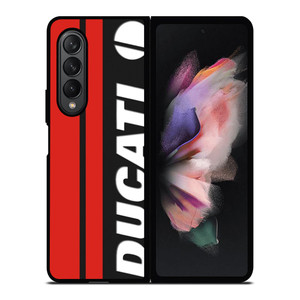 DUCATI MOTOR VERTICAL LOGO Samsung Galaxy Z Fold 3 Case Cover