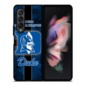 DUKE BLUE DEVILS BASKETBALL CHAMPIONS Samsung Galaxy Z Fold 3 Case Cover