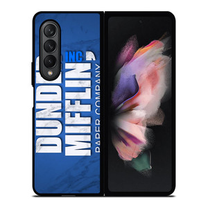 DUNDER MIFFLIN LOGO MARBLE Samsung Galaxy Z Fold 3 Case Cover DUNDER MIFFLIN LOGO MARBLE Samsung Galaxy Z Fold 3 Case Cover