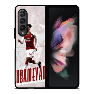 EMERICK AUBAMEYANG ARSENAL FC 2 Samsung Galaxy Z Fold 3 Case Cover EMERICK AUBAMEYANG ARSENAL FC 2 Samsung Galaxy Z Fold 3 Case Cover