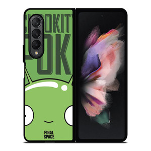 FINAL SPACE CHOOKITY POK MOONCAKE Samsung Galaxy Z Fold 3 Case Cover FINAL SPACE CHOOKITY POK MOONCAKE Samsung Galaxy Z Fold 3 Case Cover