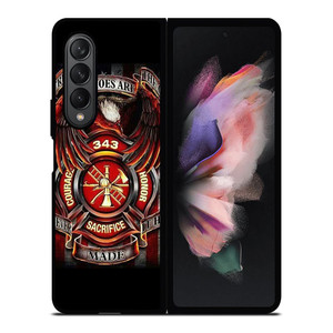 FIREFIGHTER FIREMAN HEROES Samsung Galaxy Z Fold 3 Case Cover