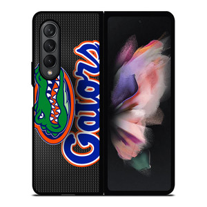 FLORIDA GATORS METAL LOGO Samsung Galaxy Z Fold 3 Case Cover