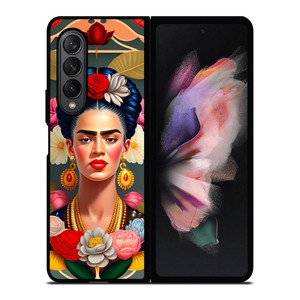FRIDA KAHLO PAINTING FACE Samsung Galaxy Z Fold 3 Case Cover FRIDA KAHLO PAINTING FACE Samsung Galaxy Z Fold 3 Case Cover