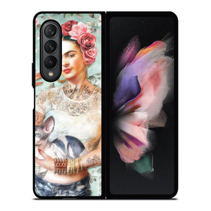 FRIDA KAHLO TATTOO Samsung Galaxy Z Fold 3 Case Cover