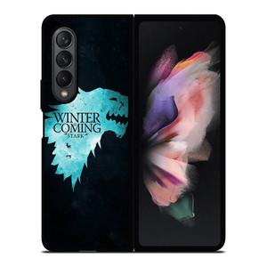 GAME OF THRONES WINTER IS COMING STARK Samsung Galaxy Z Fold 3 Case Cover GAME OF THRONES WINTER IS COMING STARK Samsung Galaxy Z Fold 3 Case Cover