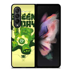 GREEN DAY BAND BEAR GUN Samsung Galaxy Z Fold 3 Case Cover GREEN DAY BAND BEAR GUN Samsung Galaxy Z Fold 3 Case Cover