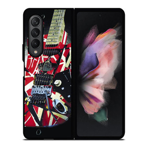 GUITAR EDDIE VAN HALEN GUITAR Samsung Galaxy Z Fold 3 Case Cover