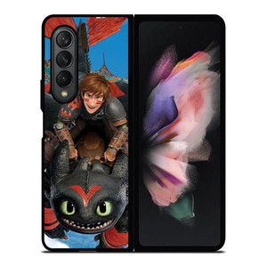 HICCUP AND TOOTHLESS TRAIN YOUR DRAGON Samsung Galaxy Z Fold 3 Case Cover