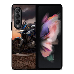 HONDA AFRICA TWIN DIRTY Samsung Galaxy Z Fold 3 Case Cover HONDA AFRICA TWIN DIRTY Samsung Galaxy Z Fold 3 Case Cover