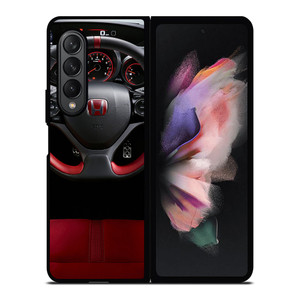 HONDA CIVIC TYPE R STEERING WHEEL Samsung Galaxy Z Fold 3 Case Cover