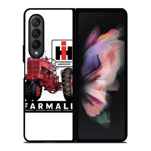 IH INTERNATIONAL HARVESTER FARMALL TRACTOR RETRO Samsung Galaxy Z Fold 3 Case Cover