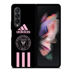 INTER MIAMI FC ADIDAS STRIPES Samsung Galaxy Z Fold 3 Case Cover
