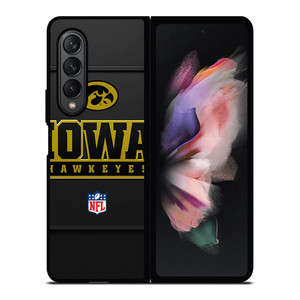 IOWA HAWKEYES CARBON LOGO Samsung Galaxy Z Fold 3 Case Cover IOWA HAWKEYES CARBON LOGO Samsung Galaxy Z Fold 3 Case Cover