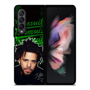 J COLE DREAMVILLE GREEN Samsung Galaxy Z Fold 3 Case Cover