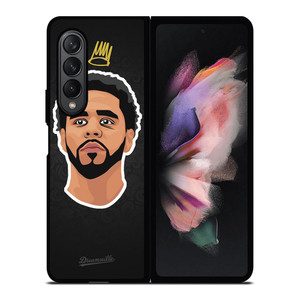 J COLE DREAMVILLE HIP HOP Samsung Galaxy Z Fold 3 Case Cover J COLE DREAMVILLE HIP HOP Samsung Galaxy Z Fold 3 Case Cover