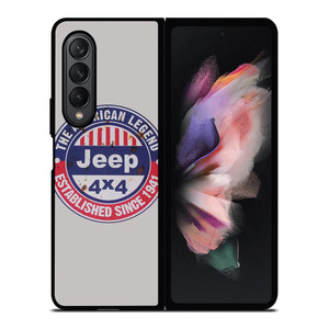 JEEP THE AMERICAN LEGEND 1941 Samsung Galaxy Z Fold 3 Case Cover JEEP THE AMERICAN LEGEND 1941 Samsung Galaxy Z Fold 3 Case Cover