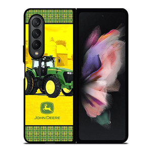 JOHN DEERE TRACTOR LOGO Samsung Galaxy Z Fold 3 Case Cover