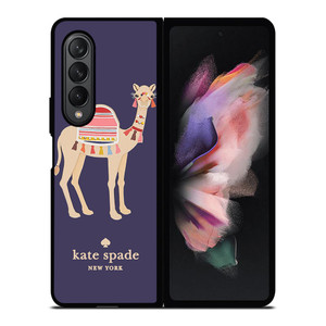 KATE SPADE APPLIQUE CAMEL Samsung Galaxy Z Fold 3 Case Cover