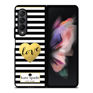 KATE SPADE LOVE NEW YORK Samsung Galaxy Z Fold 3 Case Cover KATE SPADE LOVE NEW YORK Samsung Galaxy Z Fold 3 Case Cover
