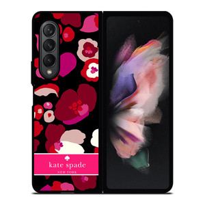 KATE SPADE NEW YORK FLORAL Samsung Galaxy Z Fold 3 Case Cover KATE SPADE NEW YORK FLORAL Samsung Galaxy Z Fold 3 Case Cover