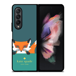 KATE SPADE NOVELTY FOX Samsung Galaxy Z Fold 3 Case Cover KATE SPADE NOVELTY FOX Samsung Galaxy Z Fold 3 Case Cover