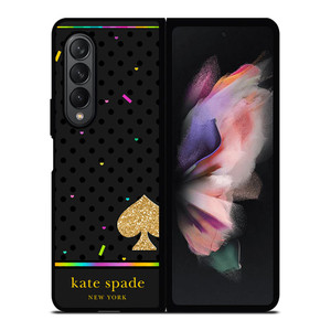 KATE SPADE RAINBOW POLKADOTS Samsung Galaxy Z Fold 3 Case Cover KATE SPADE RAINBOW POLKADOTS Samsung Galaxy Z Fold 3 Case Cover
