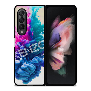 KENZO PARIS COLOR FULL Samsung Galaxy Z Fold 3 Case Cover