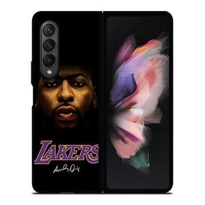 LA LAKERS PLAYER ANTHONY DAVIS Samsung Galaxy Z Fold 3 Case Cover